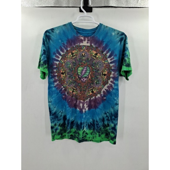 Liquid Blue Grateful Dead Celtic Mandala Tie Dye Large‎ T-Shirt - Picture 1 of 10